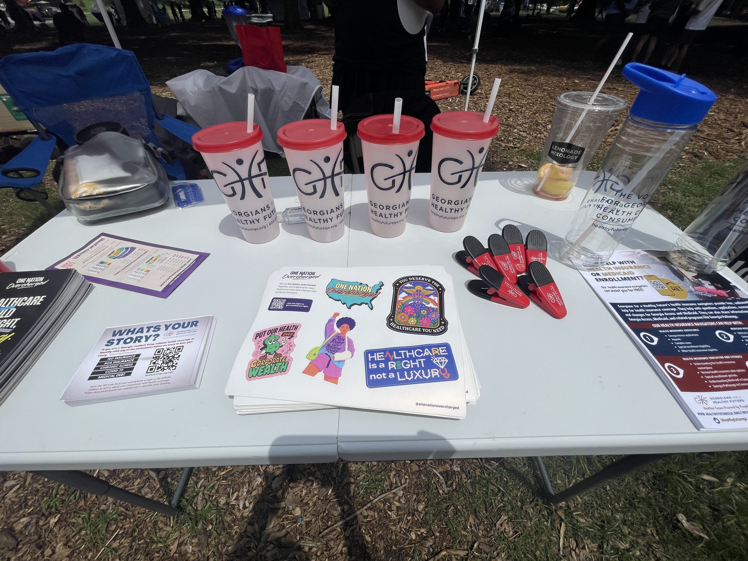 One Nation Overcharged event table