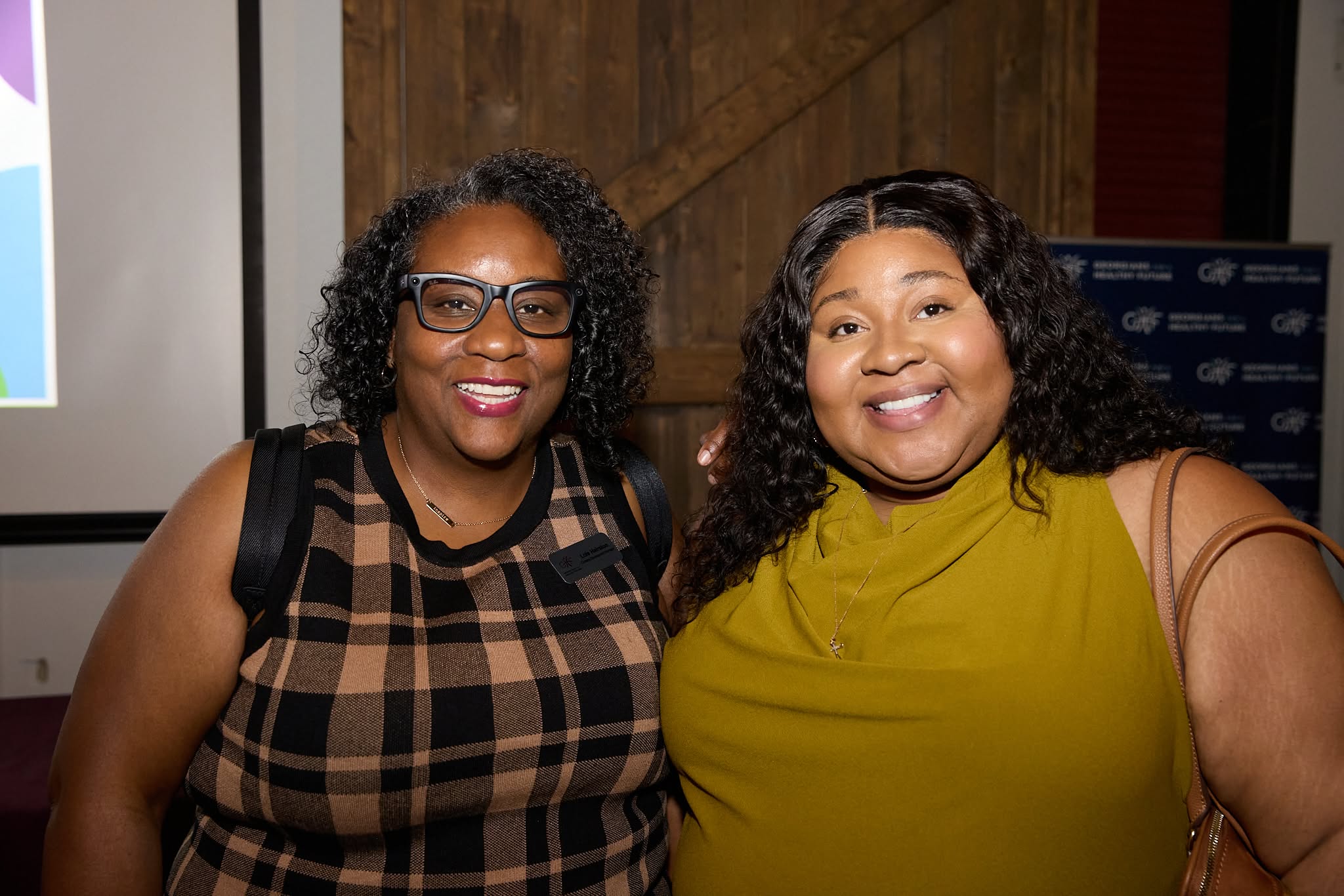 GHF staff smile together at the celebration.